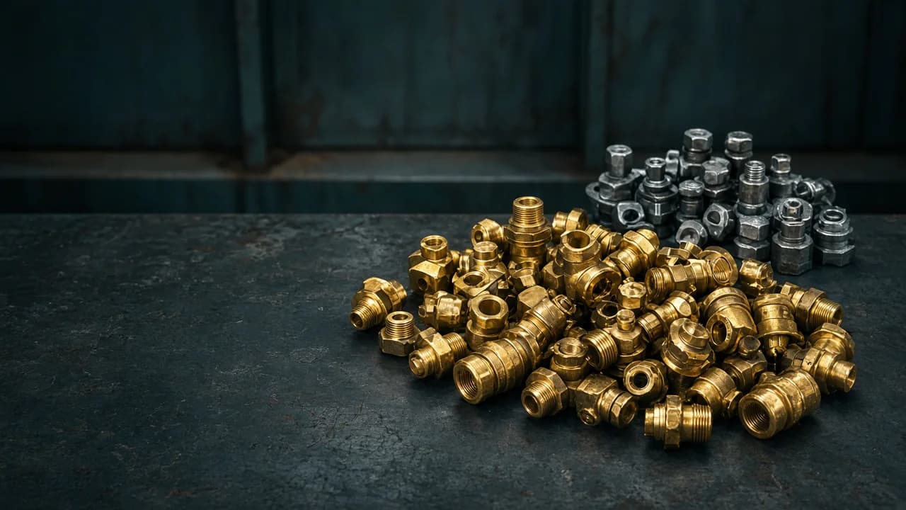Honey Brass Scrap