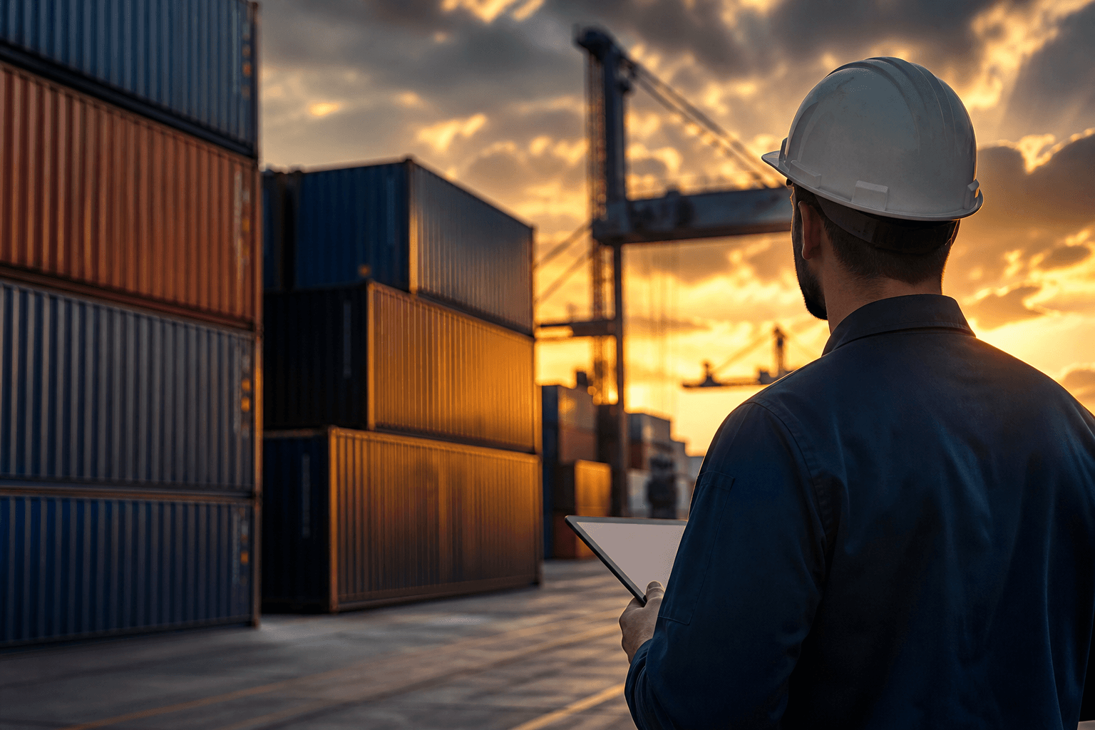 Quality inspection at an international commodity terminal